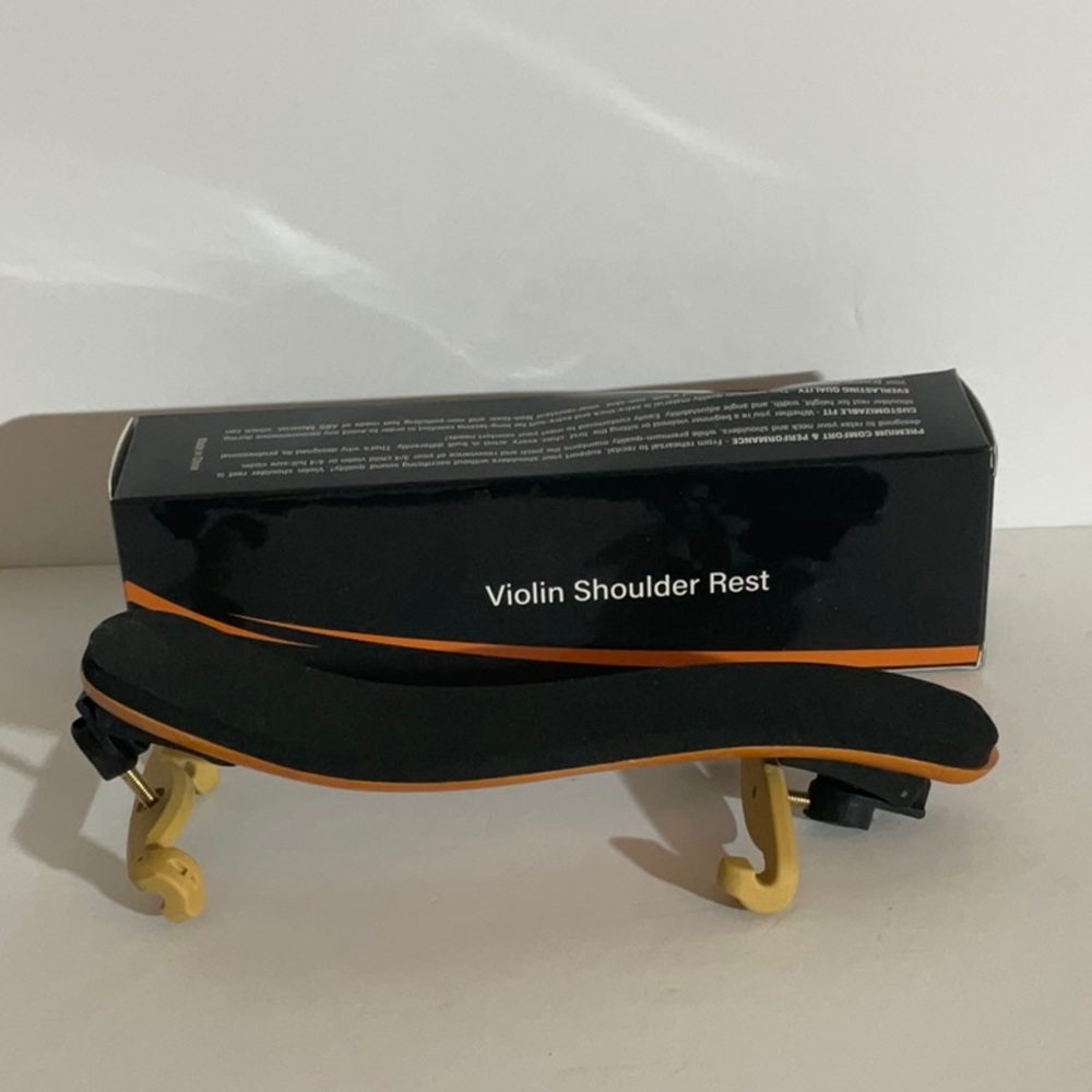 Violin shoulder rest male wood adjustable size 4/4